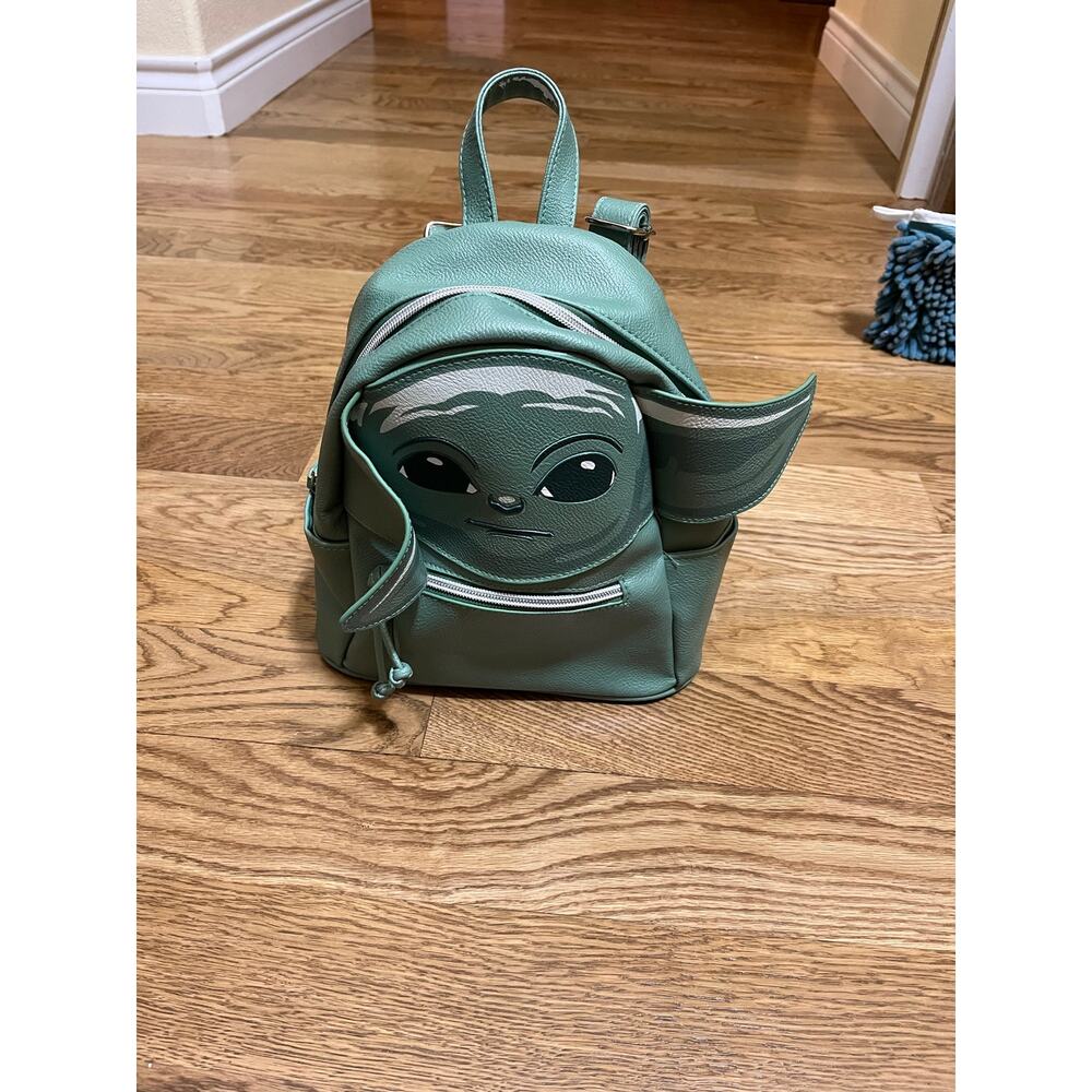 DANI by Daniel Nicole Star Wars The Mandalorian Grogu Green Medium Backpack